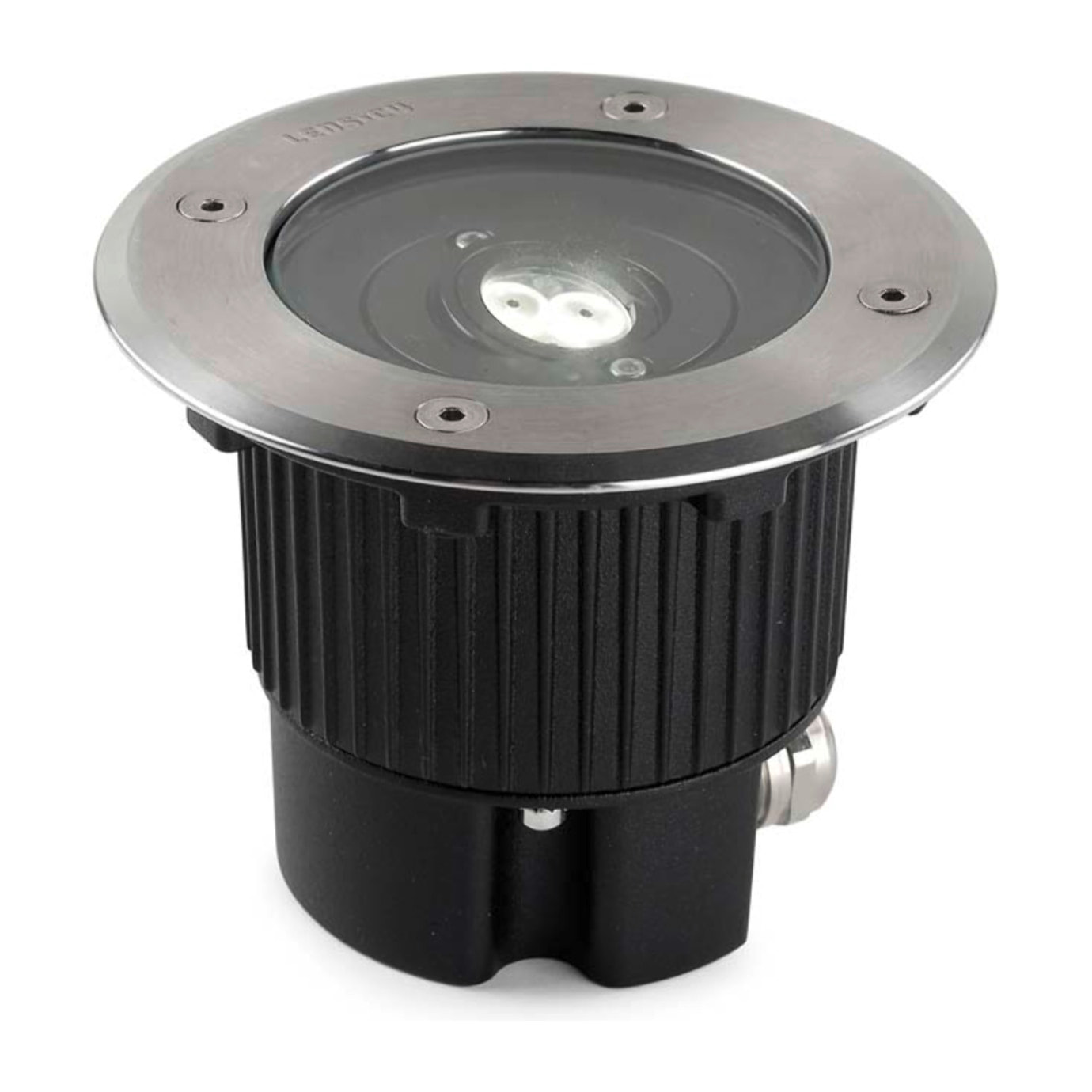 LEDS C4 Empotrable de suelo IP65-IP67 Gea Power LED Round ø130mm LED 8.9 Blanco neutro - 4000K ON-OFF Acero inoxidable AISI 316 460lm