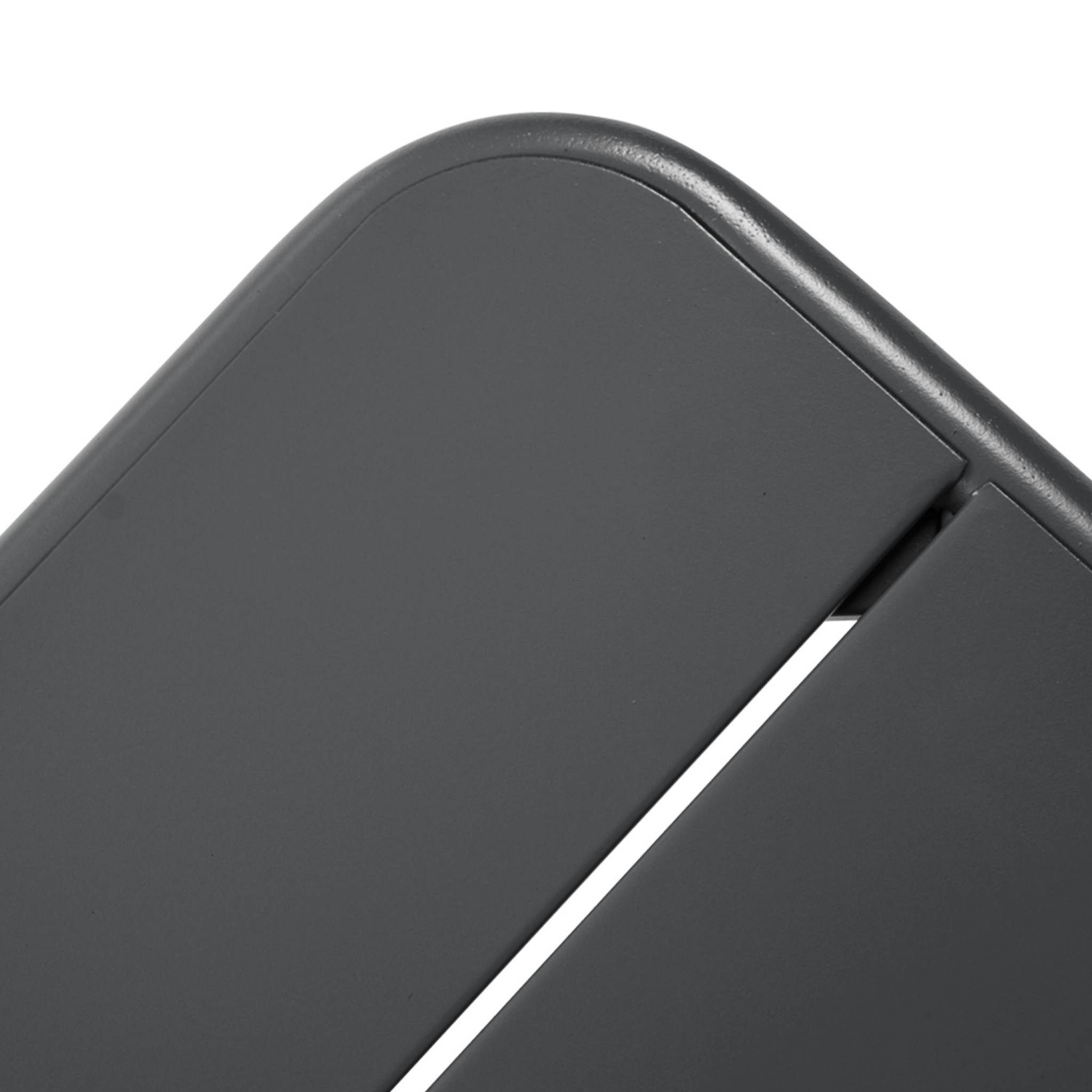 Table basse de jardin carrée acier  AMÉLIA