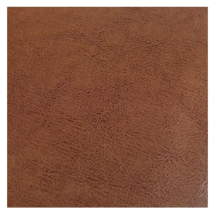 Fauteuil camel en croute de cuir enduite - Club