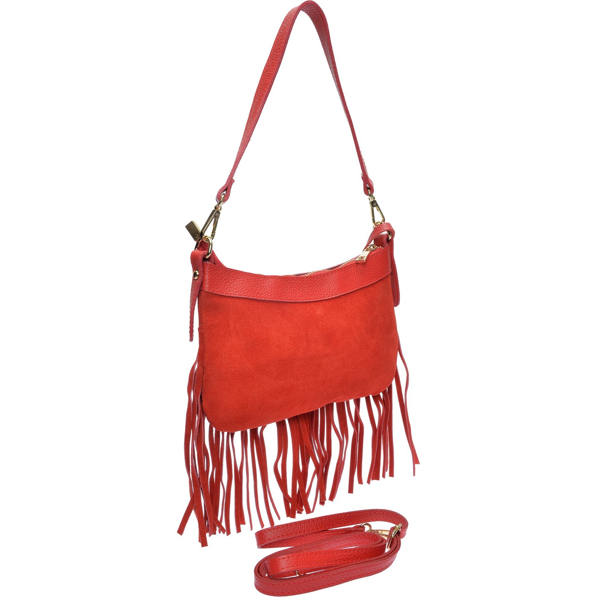 Borsa a tracolla Anna Luchini Rosso