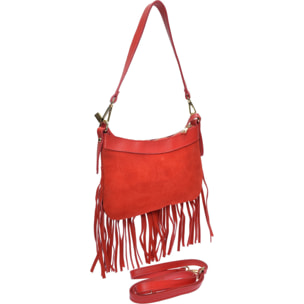 Borsa a tracolla Anna Luchini Rosso