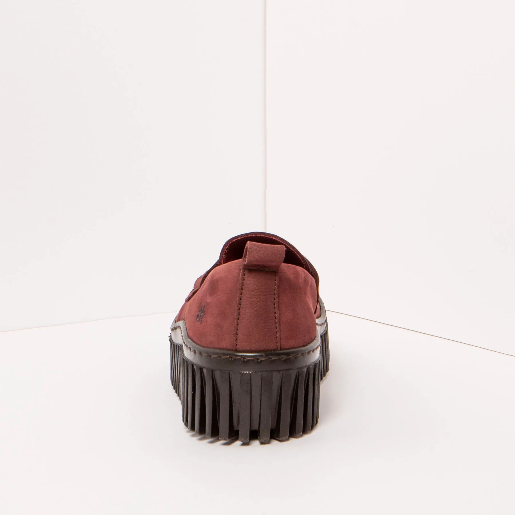 Zapatos 1530 NOBUCK BURDEOS/BRIGHTON color Burdeos