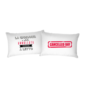 COPPIA FEDERE PRINTED COTONE 42