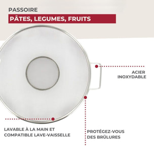 Ensemble de 2 Passoires tamis Fackelmann