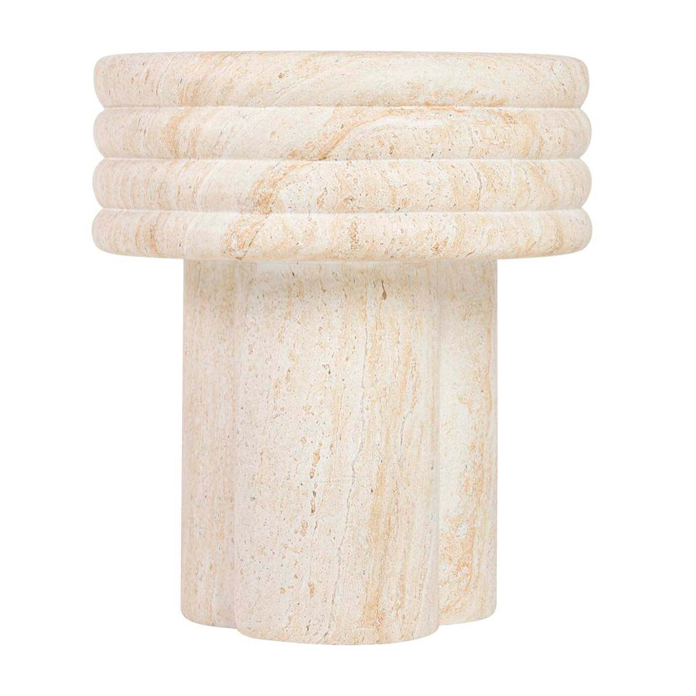 Mesa Auxiliar Marrón Sedit 37x37x42 Cm