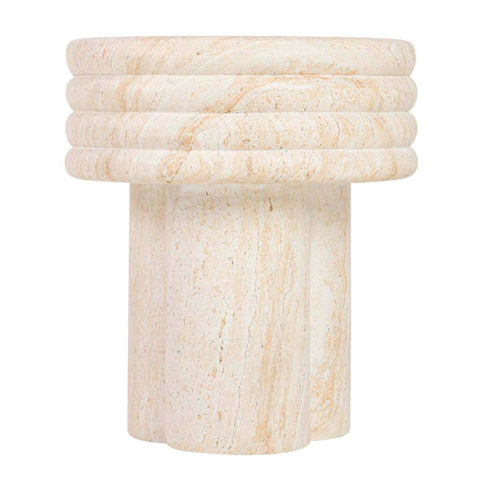 Mesa Auxiliar Marrón Sedit 37x37x42 Cm