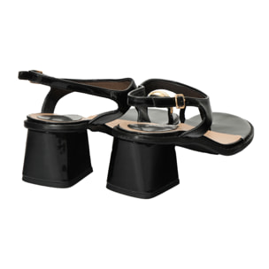 Sandali infradito con accessorio - tacco 6,5 cm