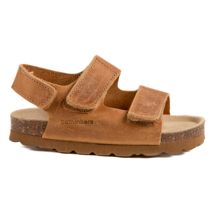 Sandalia BABUNKERS MARRON