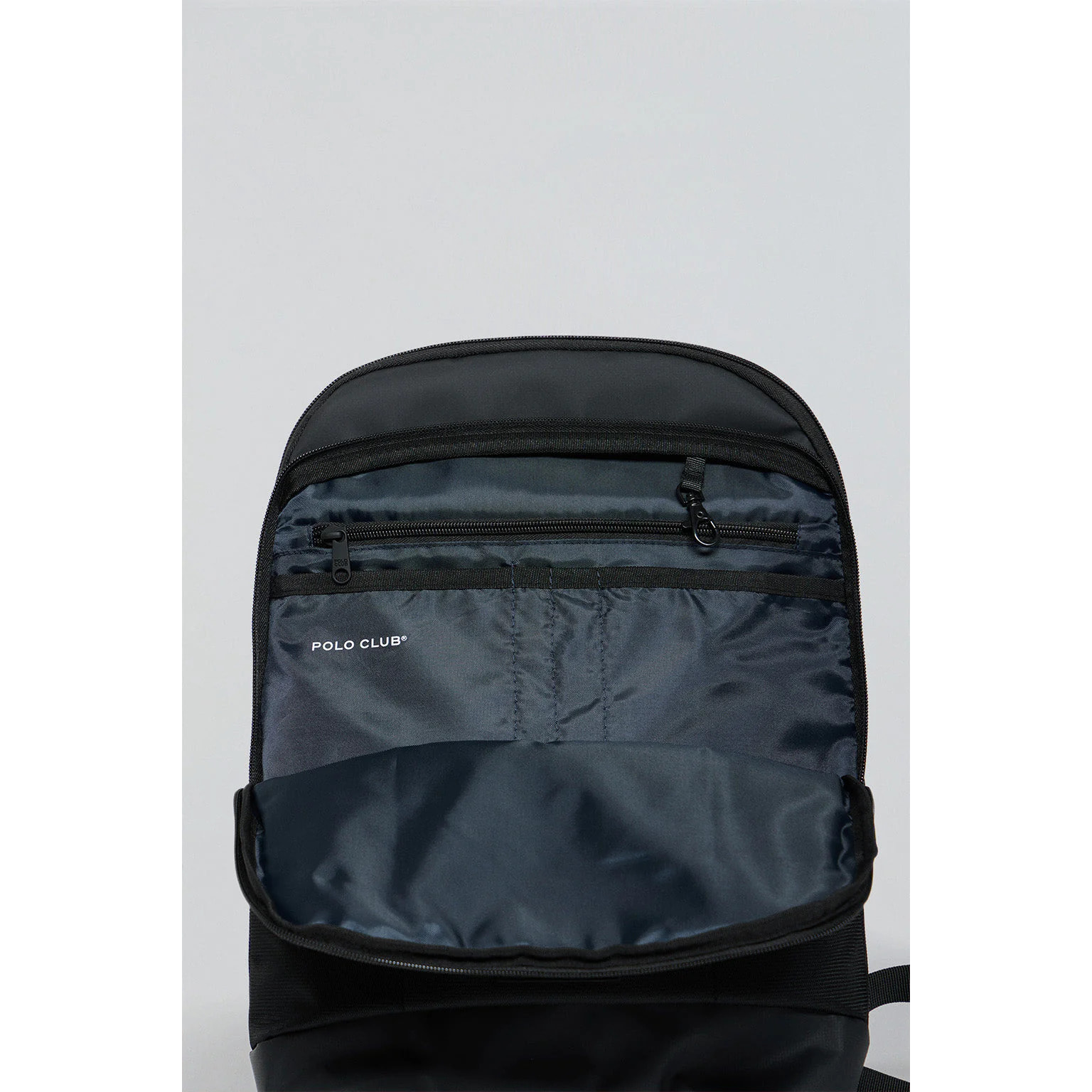 Mochila Tribeca negra con detalles Polo Club