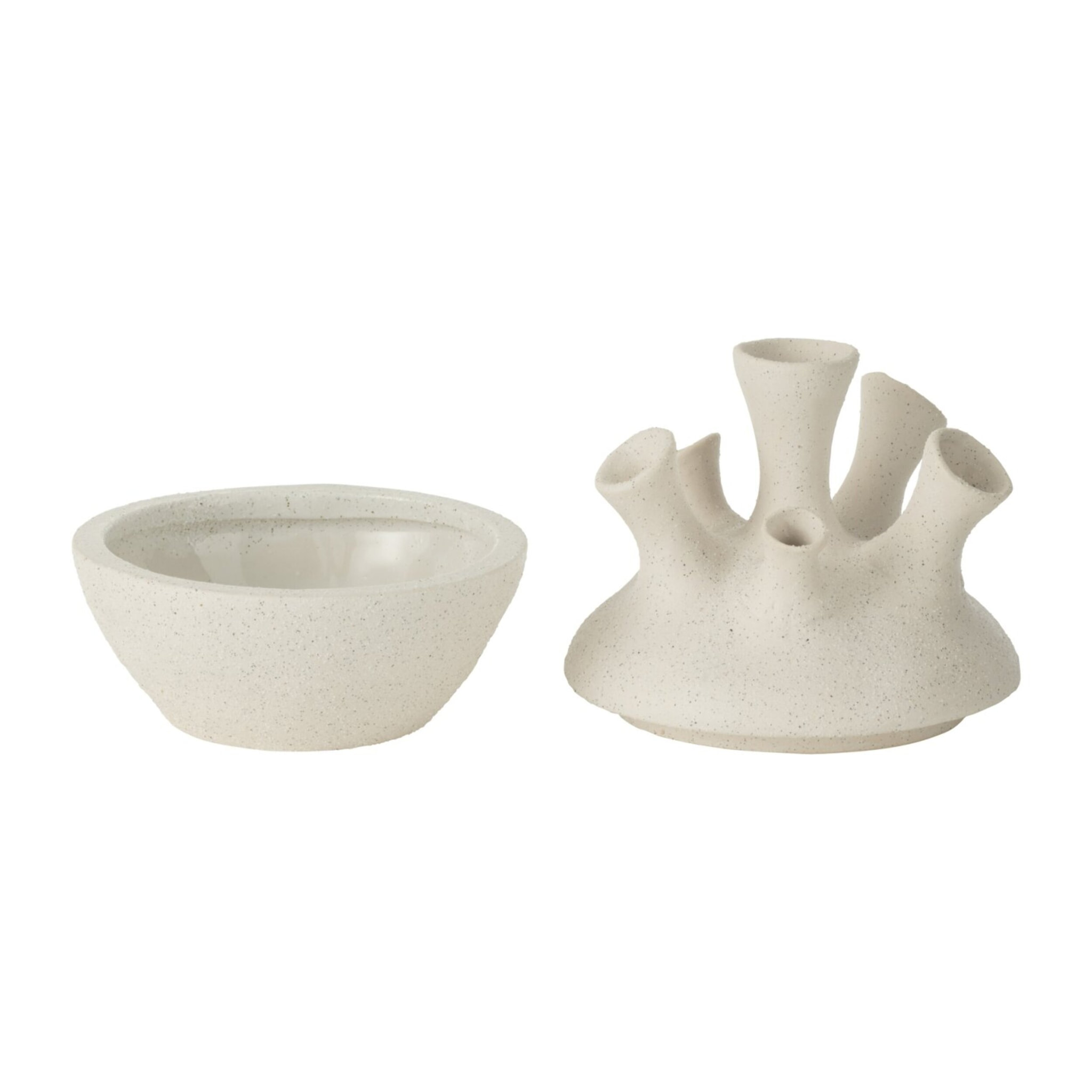 J-Line vase Corail - céramique - blanc - small