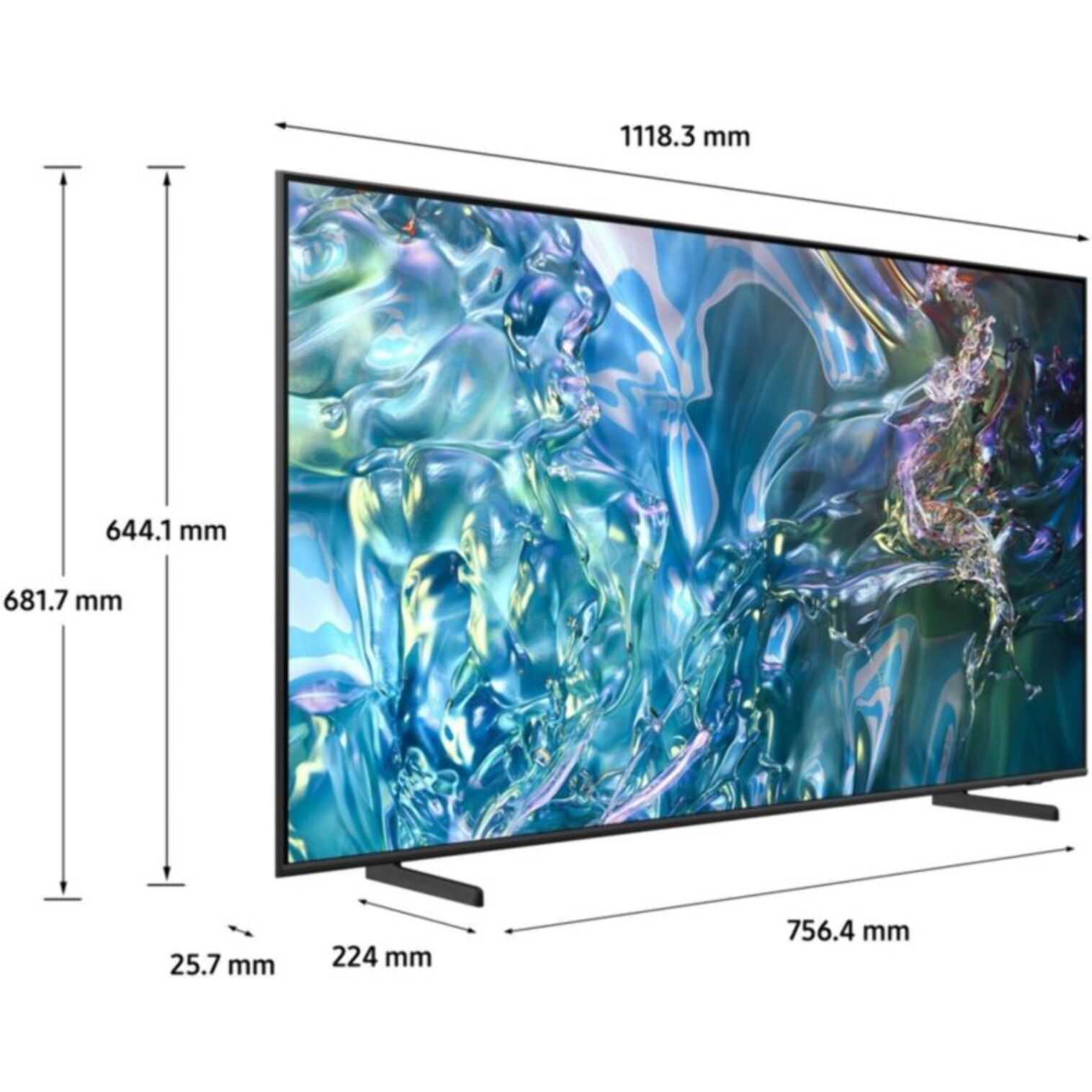 TV QLED SAMSUNG TQ50Q60D 2024