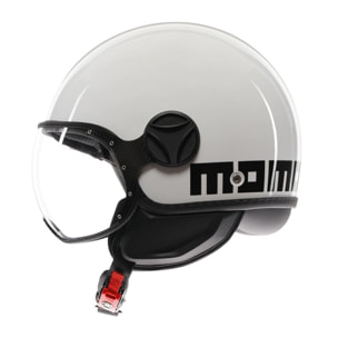 CASCO MOMO FGTR CLASSIC E2206 MONO WHITE/BLACK