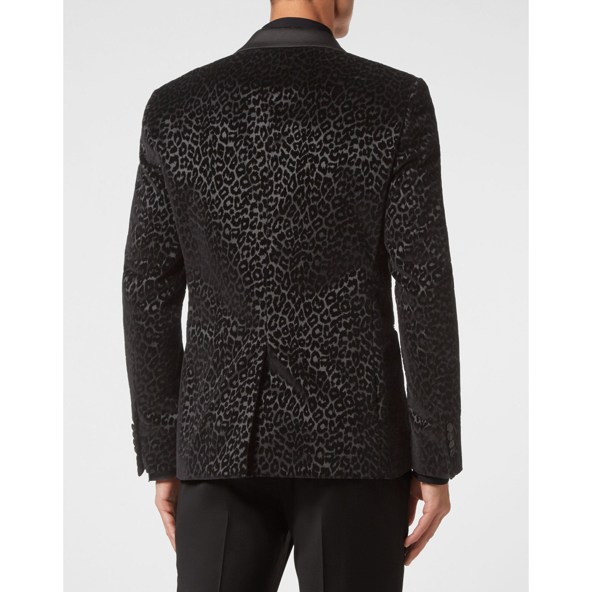 PHILIPP PLEIN One-Button Blazer Slim Fit