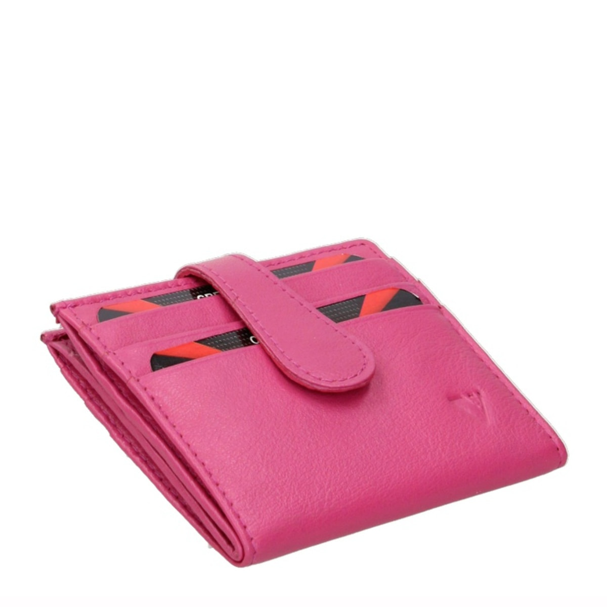Portafoglio uomo in vera pelle - Modello False - Casual - 9.5 x 8.0 x 1.5 cm