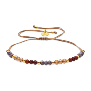 Tobillera Ophus acabado oro amarillo 18k