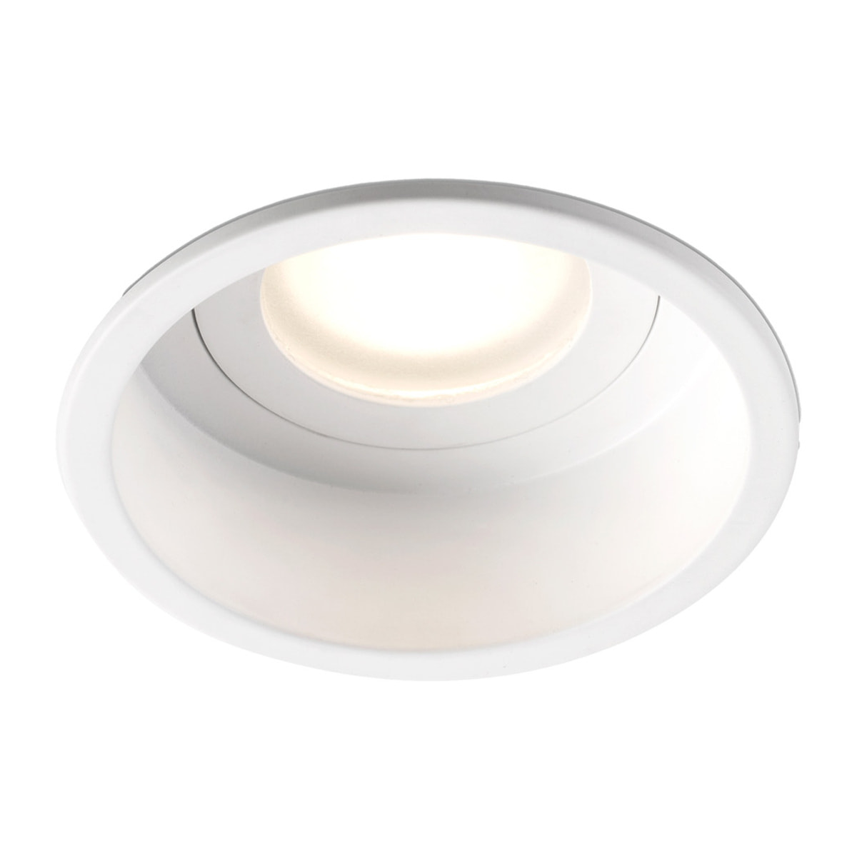 HYDE R Lampe encastrable blanche rond