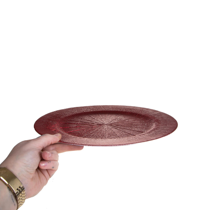 Piatto - Pezzi 12 - 33xH2x33cm - Bianchi Dino SpA