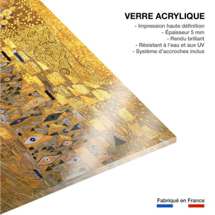 Tableau célèbre Adèle de Gustav Klimt Tableau plexiglas