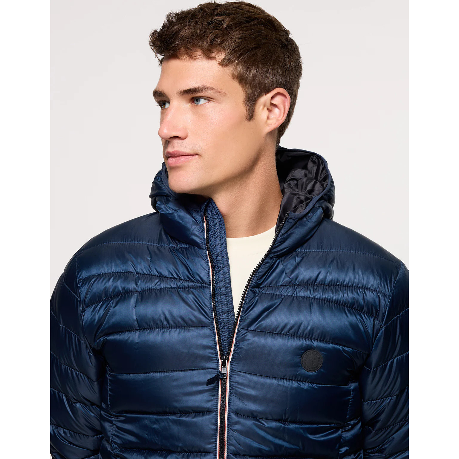Chaqueta Azul Marino con Capucha - Tuck