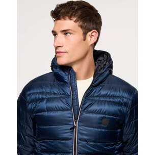 Chaqueta Azul Marino con Capucha - Tuck