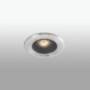 GEISER 80 GU10 Lampada soffito incasso regolabile grigio