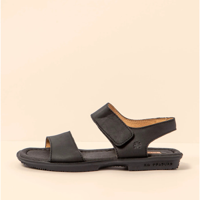 Sandalias N5930 WAX NAPPA BLACK / MAKISU color Black