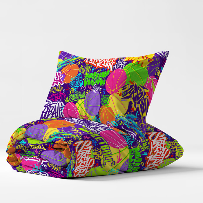 Parure copripiumino basket