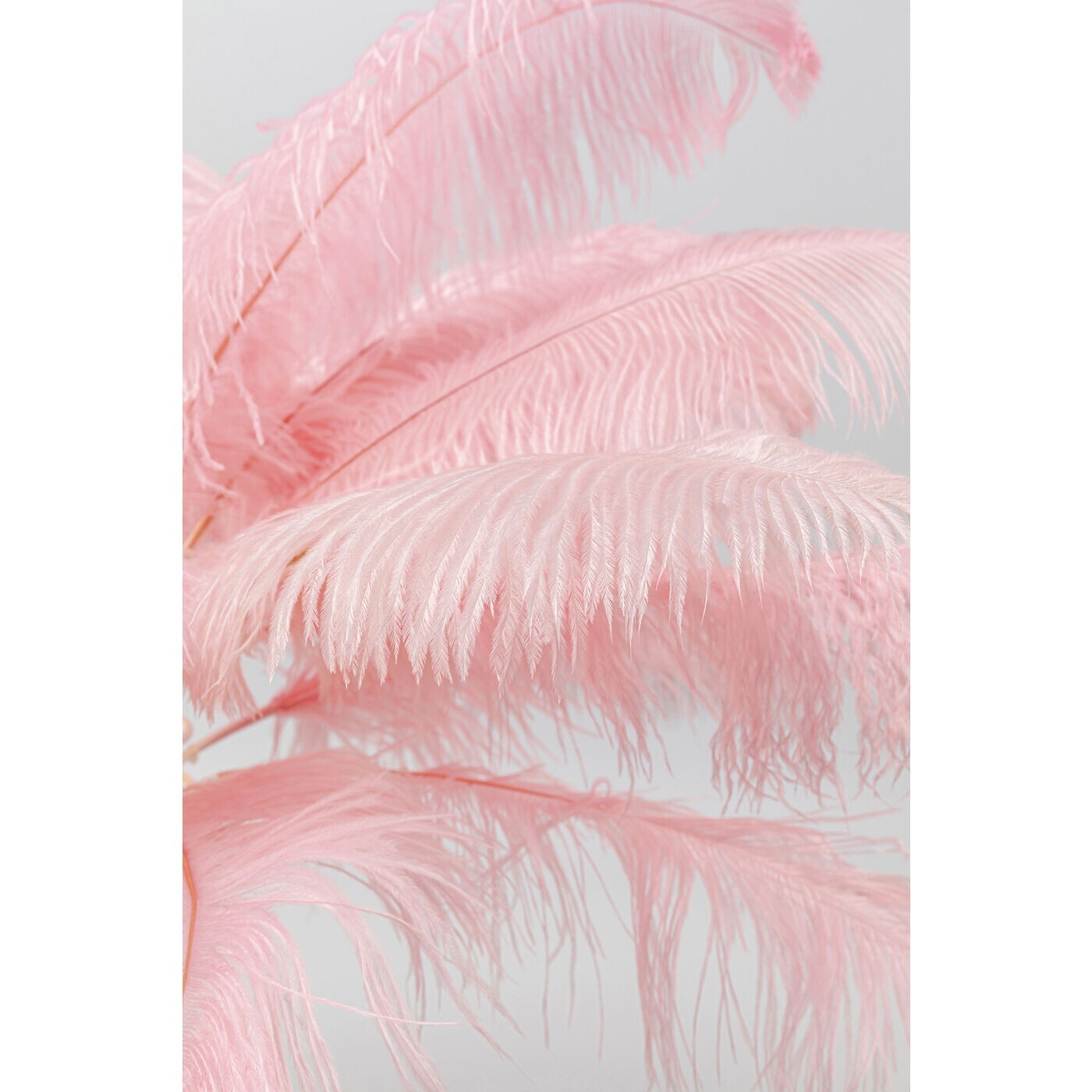 Lampe plumes roses Kare Design