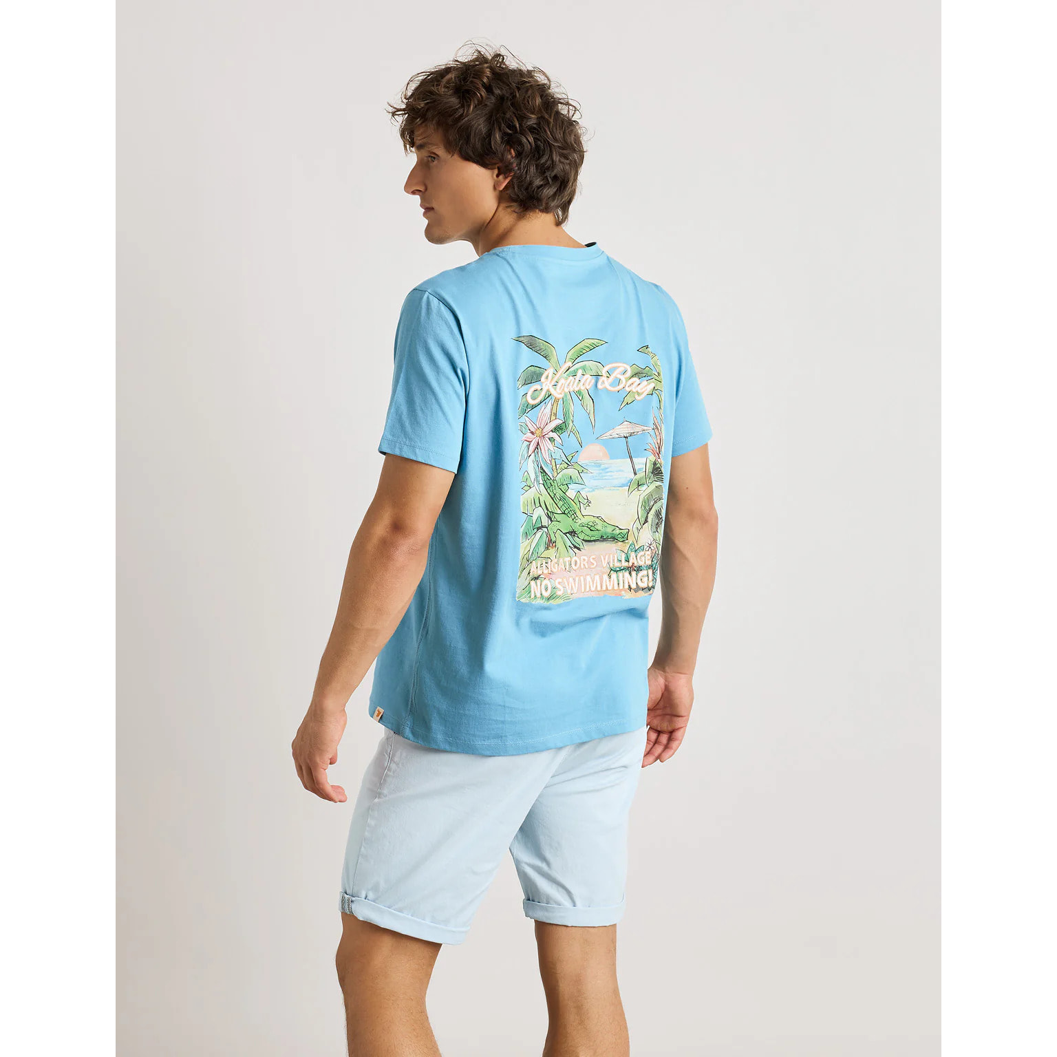 Camiseta Manga Corta Azul - Villagator