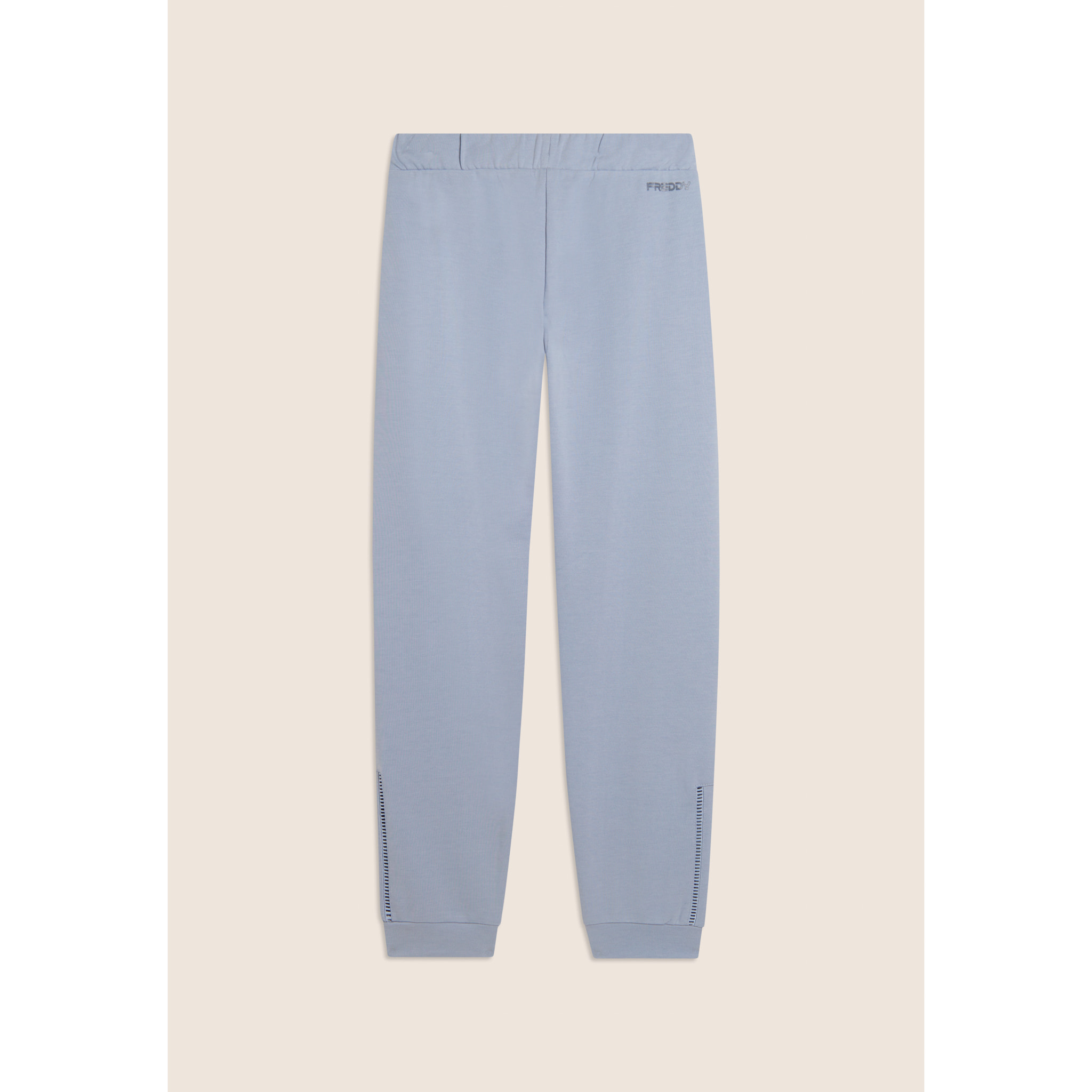 Pantaloni Sportivi Slim Fit con Coulisse e Dettagli Ricamati