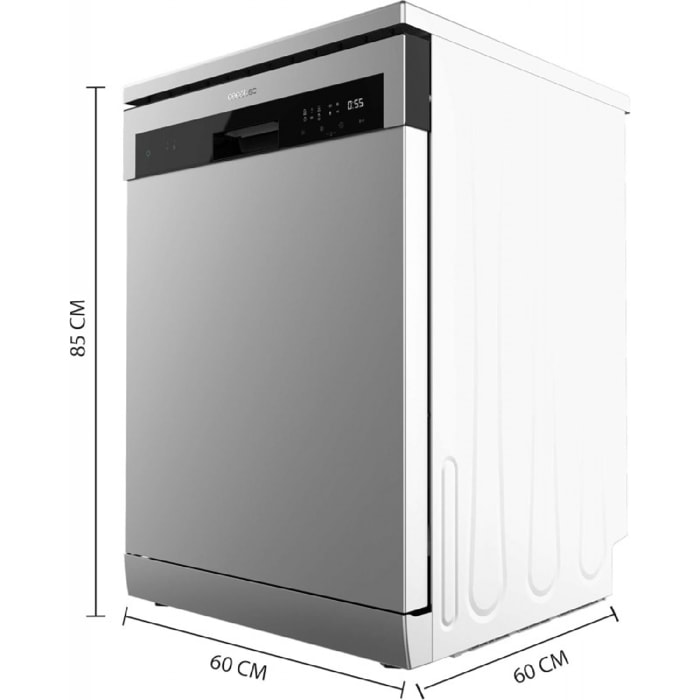 Cecotec Lave-vaisselle Bolero Aguazero 6200 Inox D