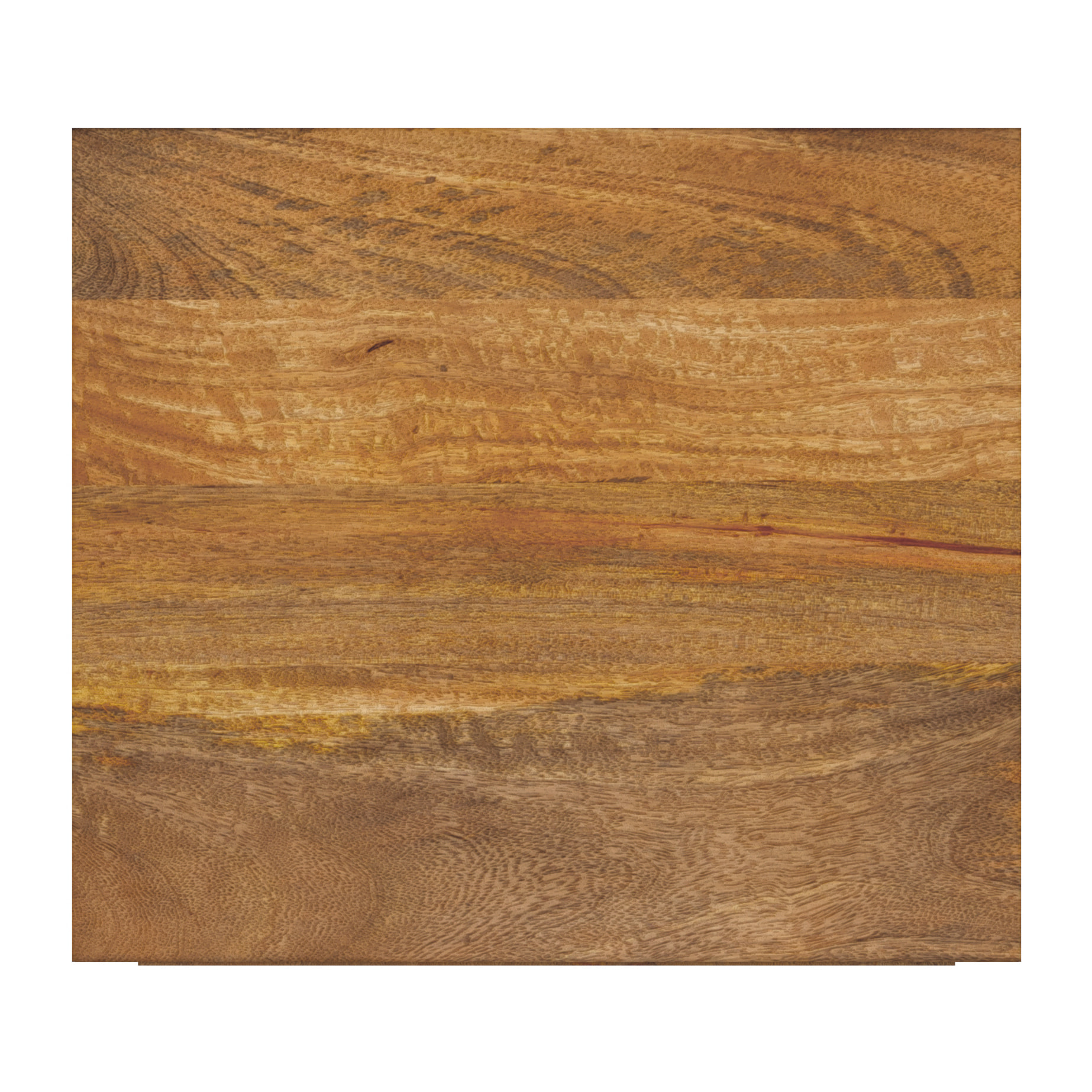 Table de chevet en cannage et bois, 1 tiroir et 1 niche - Tiki