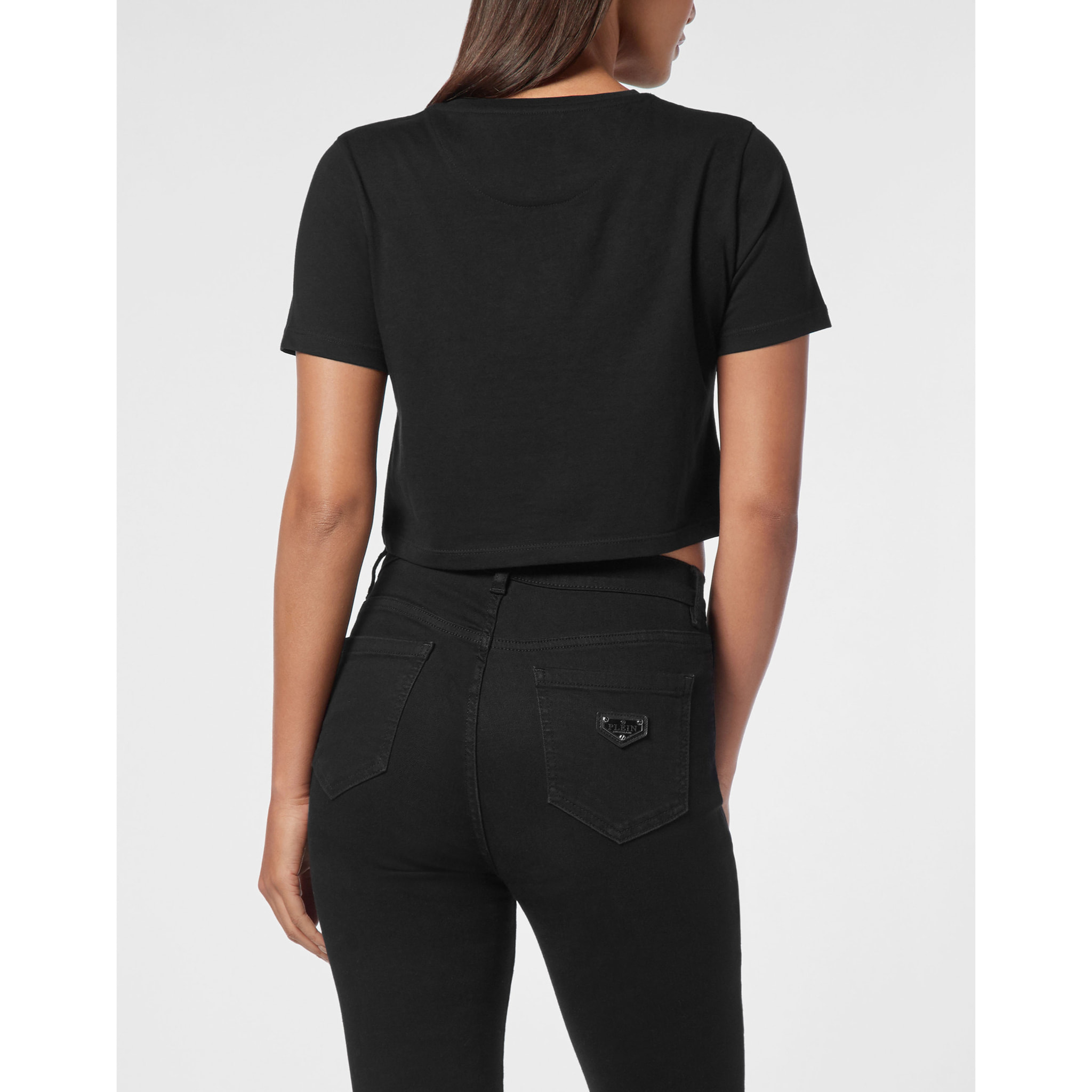 PHILIPP PLEIN Camiseta de cuello redondo HEXAGON