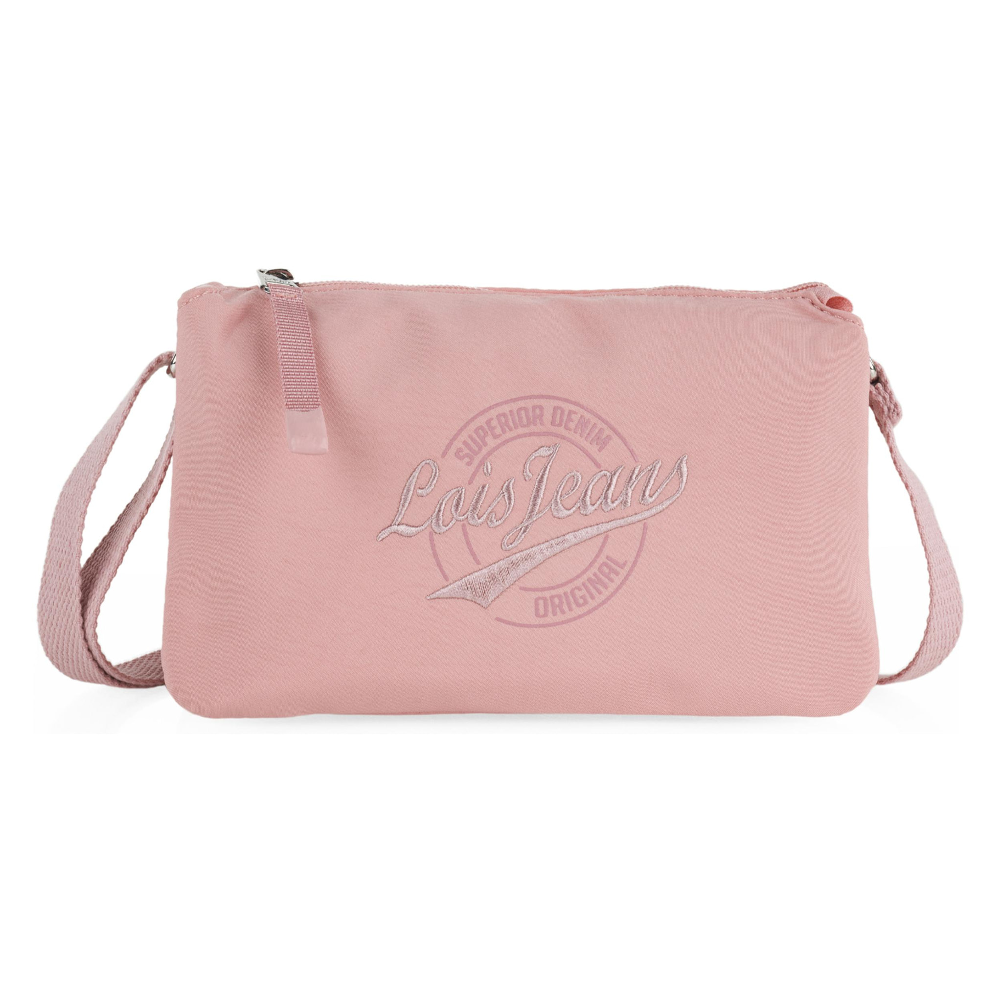 Bolso Bandolera Mujer Sint/Pu Lois Pyramid Rosa