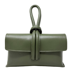 Borsetta Pochette in Vera Pelle Made in Italy