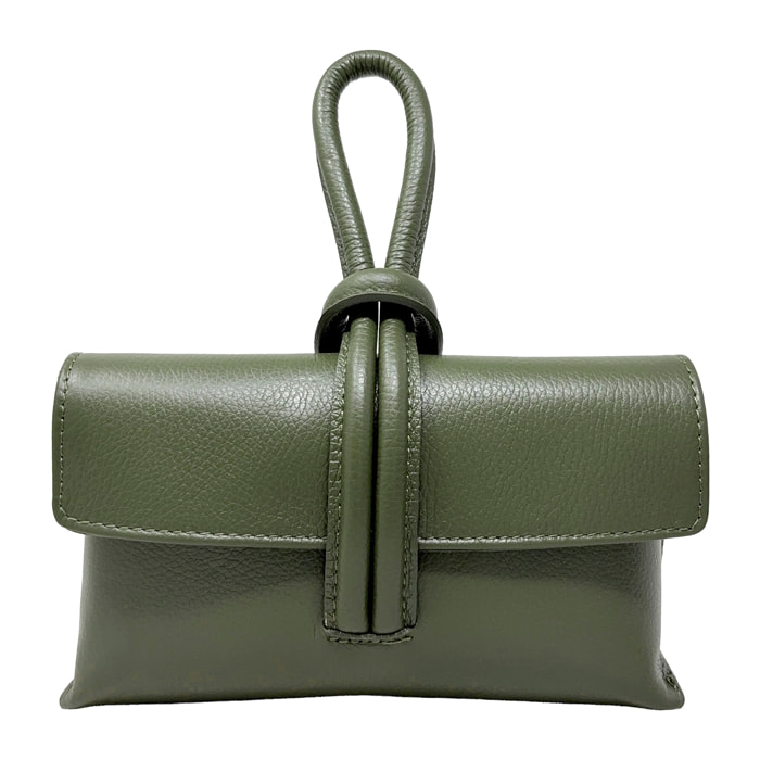 Borsetta Pochette in Vera Pelle Made in Italy