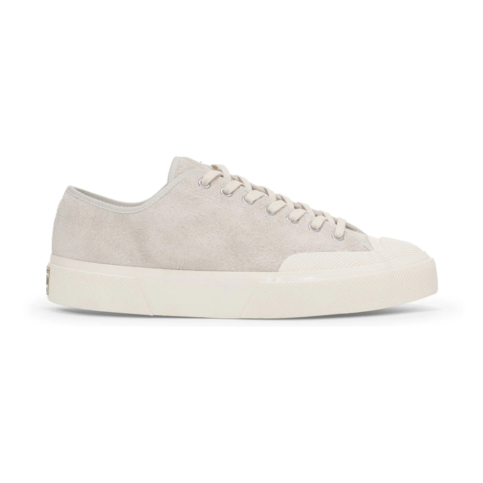 Le Superga Uomo Donna Bianco 2432 Works Hairy Suede