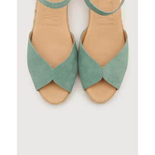 Campesina Yute Pulsera Verde - Bludleia