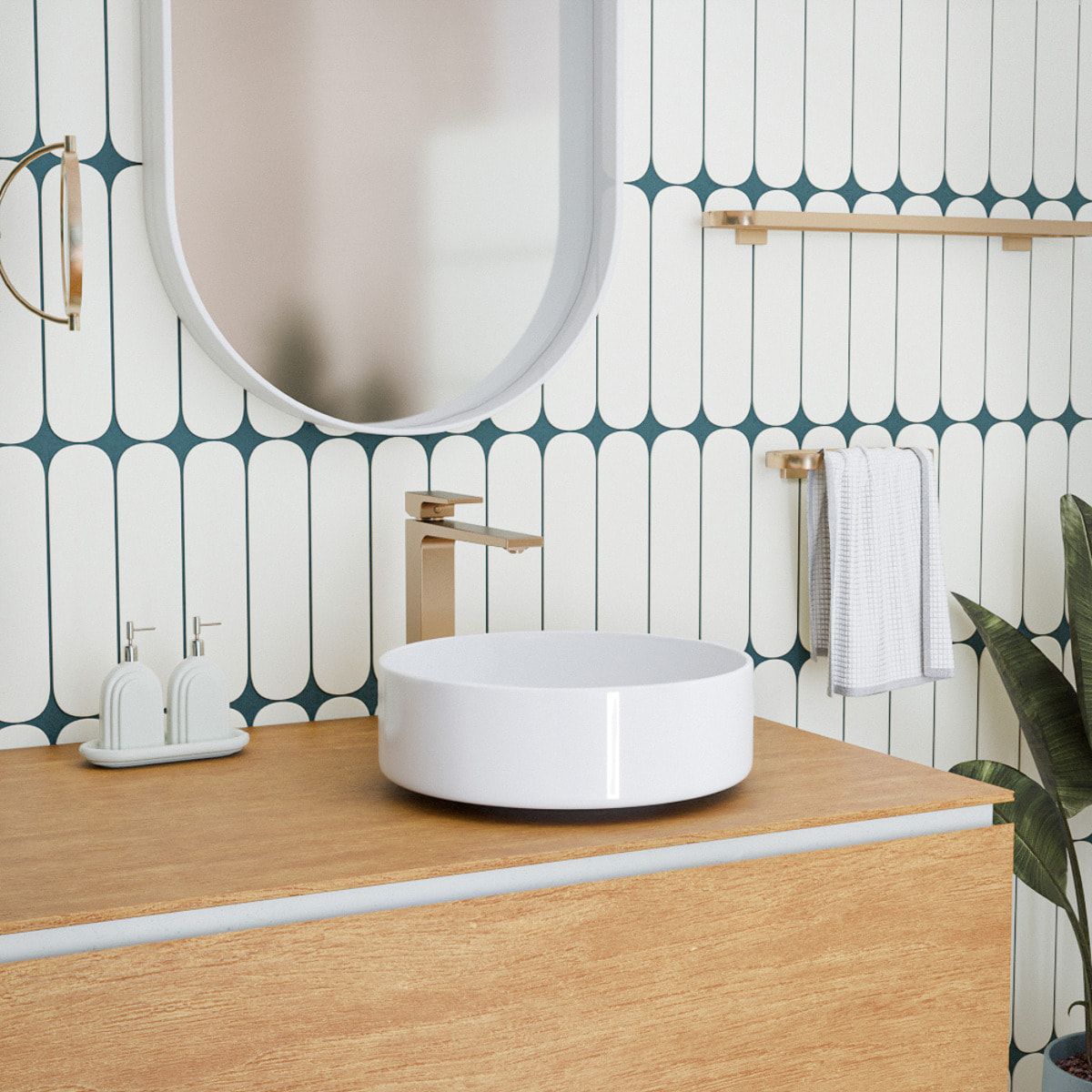 PixL 36 x 12,5 cm vasque à poser Infinitio, sans trop-plein, blanc mat (CEPX3636WM)