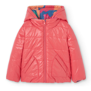 Parka reversible tejido técnico de niña