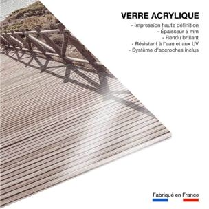Tableau mer le chemin de la mer  Tableau plexiglas