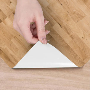 Revêtement sticker sol - PARQUET BOIS DU CANADA - Rouleau adhésif Protection Anti-dérapant