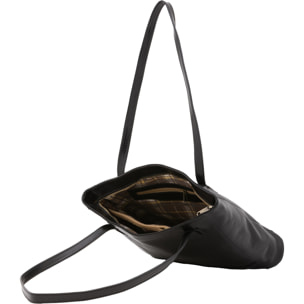 Borsa a spalla da donna - Modello Cressa - Vera pelle - 30.0 x 37.0 x 8.0 cm