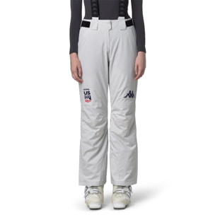 Kappa - Pantalones Mujer Gris - 8Cento 834 Us