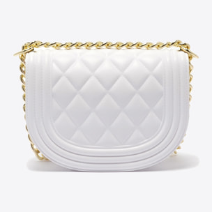 Borsa a mano da donna - Modello False - 100% PVC - 20.5 x 15.5 x 7.0 cm