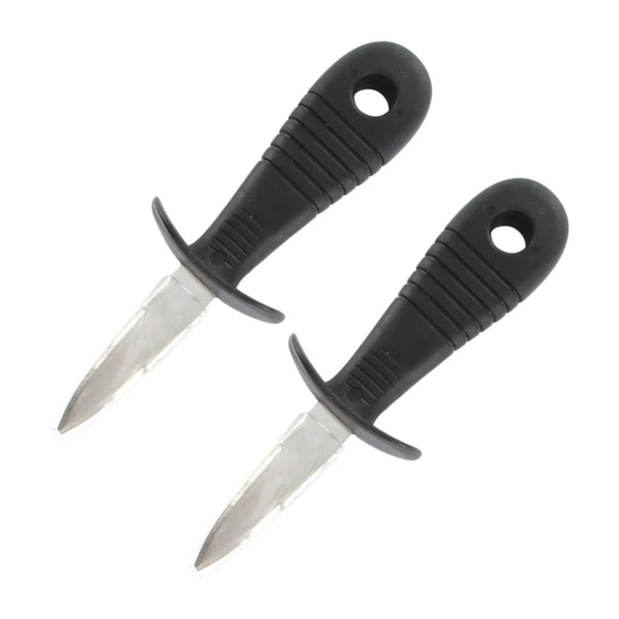 Ensemble de 2 Couteaux à huîtres 15,5 cm Fackelmann