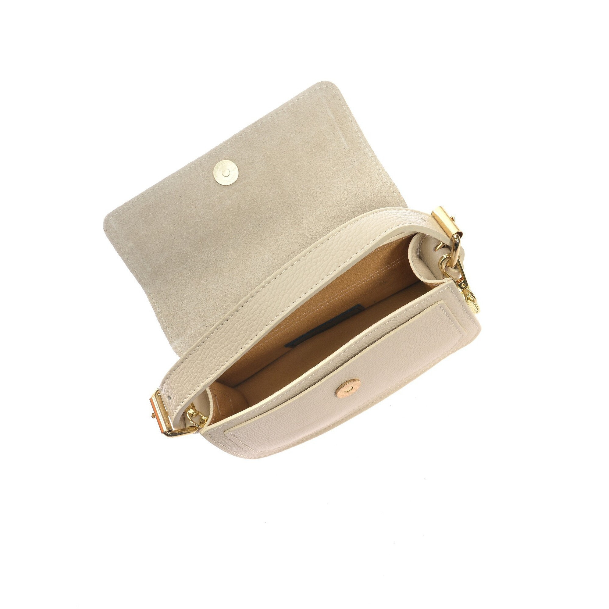 Borsa a spalla Anna Luchini Beige