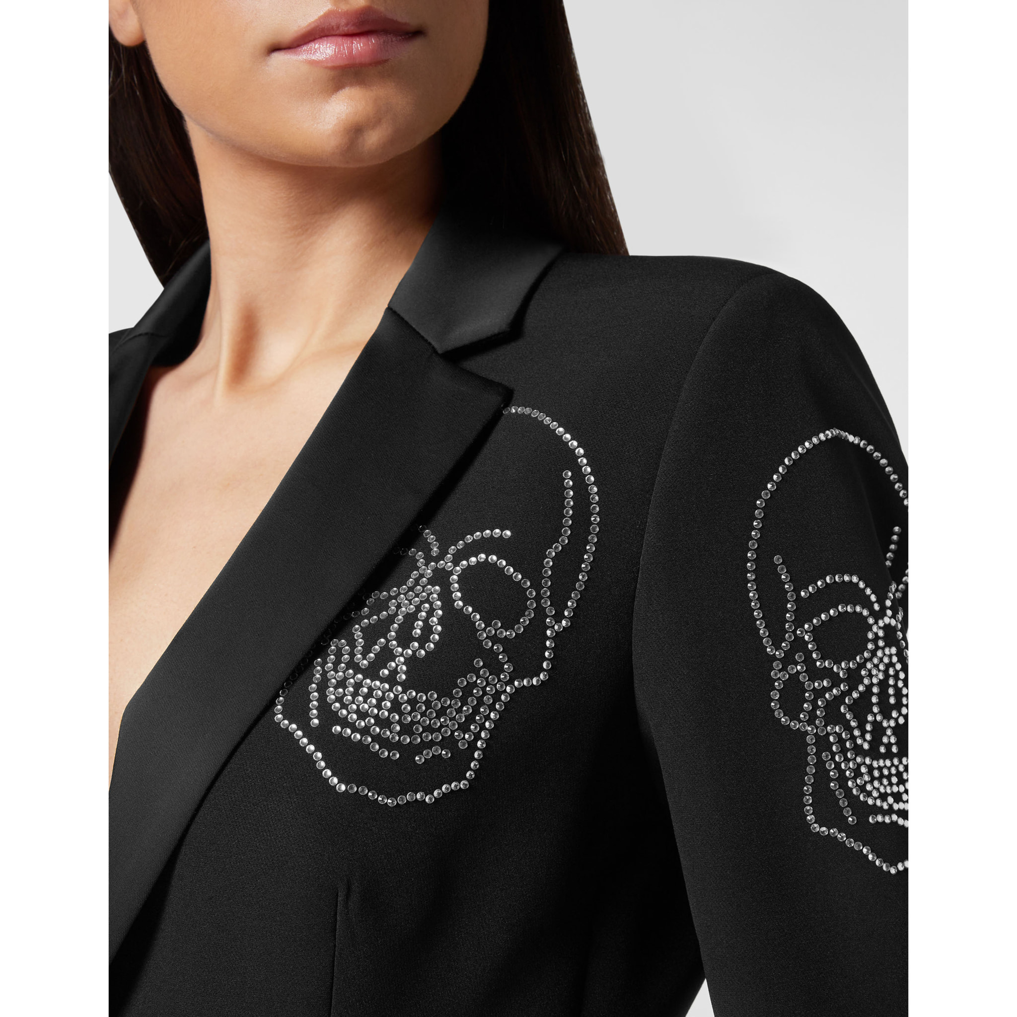 PHILIPP PLEIN Cappotto lungo SKULL