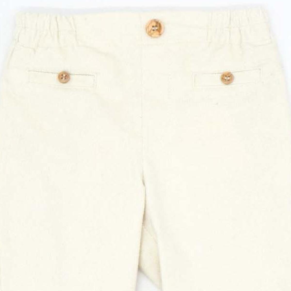 Pantalón de pana crudo