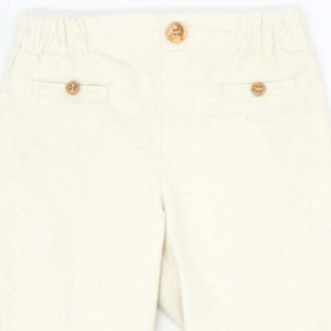 Pantalón de pana crudo